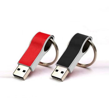 皮製隨身碟-金屬環USB_0